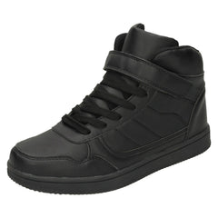 Ladies Spot On Mid Platform Trainers