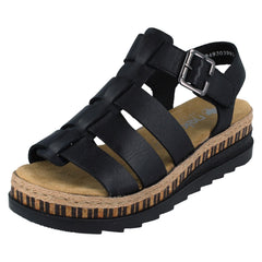 Ladies Rieker Strappy Sandals V7904