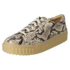 Ladies Clarks Chunky Sole Lace Up Casual Shoes Mayhill Walk