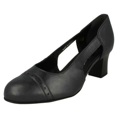 Ladies Da Bella Low Heeled Court Shoe Princess
