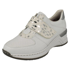 Ladies Rieker Wedge Heeled Trainers N4354