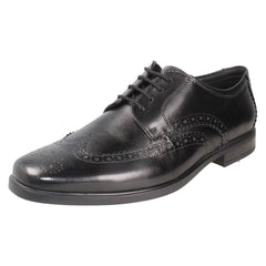 Mens Clarks Formal Brogue Lace Up Shoes Howard Wing