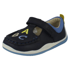 Childrens Clarks T-Bar Shoes Noodle Shine T