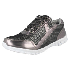 Ladies Waves Lace Up Trainers