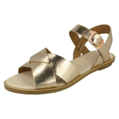 Ladies Clarks Casual Sandals Willow Gild