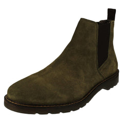 Mens Bugatti Stylish Casual Pull On Ankle Boots 331-A5P31-1400