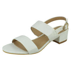 Ladies Spot On Block Heel Mules F12014