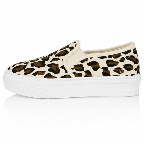 Ladies Spot On Slip On Pump Shoes F80557