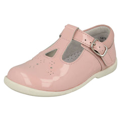 Girls Startrite Cut Out Detailed T-Bar Shoes - Swirl