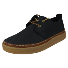 Mens Clarks Casual Crepe Sole Lace Up Shoes Clarkwood Low
