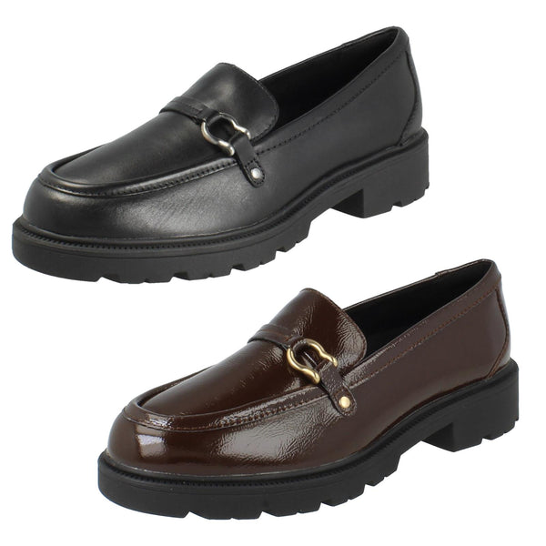 Ladies Clarks Code Loafers Code L Step