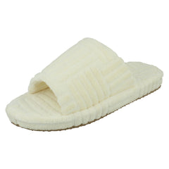 Ladies Spot On Towelling Slippers X2127