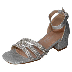 Girls Spot On Ankle Strap Sandals H1118