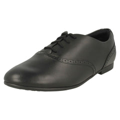 Girls Clarks Lace Up Brogue School Shoes Jules Walk