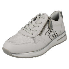 Ladies Remonte Wedge Sole Trainers D1G00