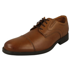 Mens Clarks Formal Lace Up Shoes Whiddon Cap