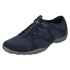 Ladies Relaxed Fit From Skechers Slip On Trainers Opportuknity 23855