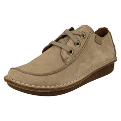 Ladies Clarks Comfortable Lace Up Shoes Funny Dream