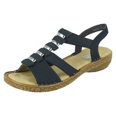 Ladies Rieker Slingback Sandals 62850