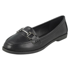 Ladies Spot On Loafer Shoes