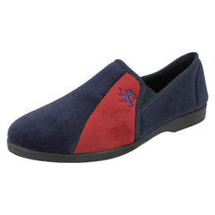 Mens Spot On Indoor Slipper Shoes