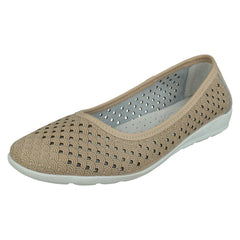 Ladies Eaze Flat Casual Ballerinas F80505