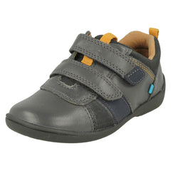 Boys Startrite Casual Hook and Loop Shoes Grip