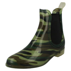 Ladies Spot On Ankle Wellington Boot