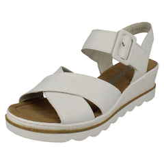 Ladies Reker Wedge Sandals 67463