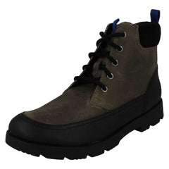 Boys Clarks Dual Fastening Ankle Boots Heath Ramble