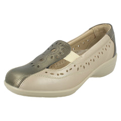 Ladies Easy B Comfortable Slip On Shoes Sunray