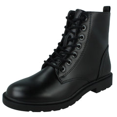 Ladies Spot On Casual Ankle Boots