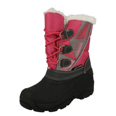 Girls Reflex Faux Fur Snow Boots