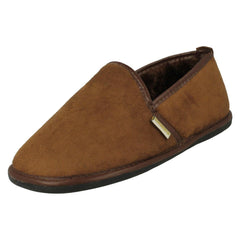 Mens Coolers Warm Lined Full Slippers C-3934