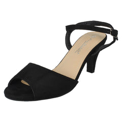 Ladies Anne Michelle Mid Heel Sandals F10906