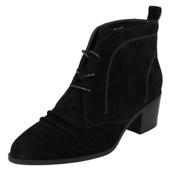 Ladies Leather Collection Ankle Boots F50969