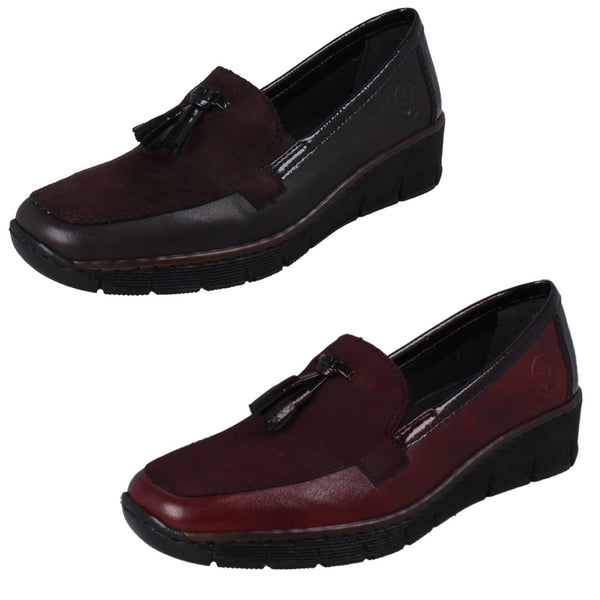 Ladies Rieker Shoes 53771