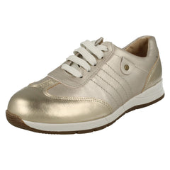 Ladies Easy B Wide Fitting Casual Shoes Crystal
