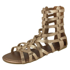 Ladies Savannah Cut Out Detail Sandals