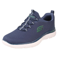 Mens Skechers Memory Foam Vegan Casual Trainers Tallo 232832