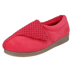 Ladies Padders 2E Fitting Slippers Hug1