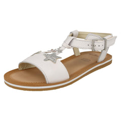 Girls Clarks Star Detailed Sandals Finch Summer K