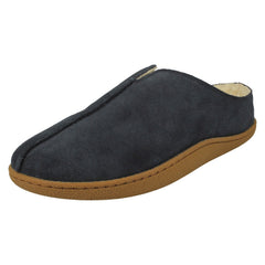 Mens Clarks Warm lined Mule Slippers Home Mule