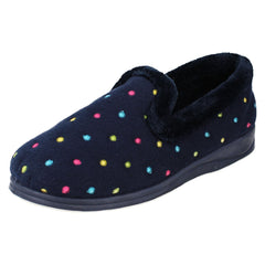 Ladies Padders Wide Fit Slippers Repose