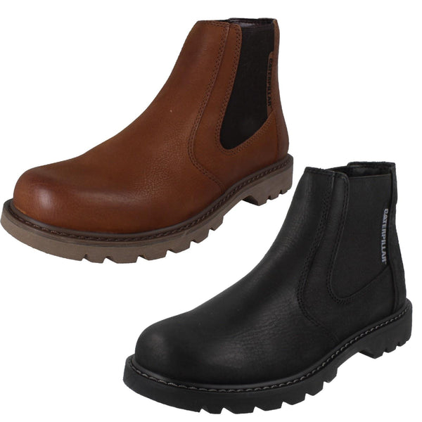 Mens Caterpillar Leather Dealer Boot - Colorado 2.0 Chelsea