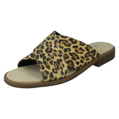 Ladies Clarks Slip On Summer Sandals Declan Ivy
