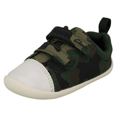 Childrens Boys Girls Clarks Pre-Walking Shoes Roamer Craft