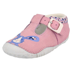 Children's Girls Boys Startrite Pre Walker Cruiser T Bar Shoes Little Paws