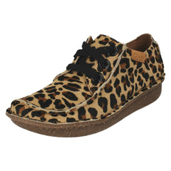 Ladies Clarks Comfortable Lace Up Shoes Funny Dream
