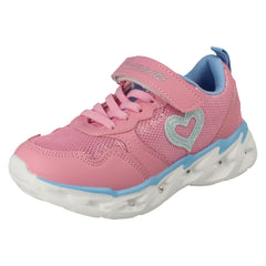 Girls Pineapple Casual Light Up Trainers H2692